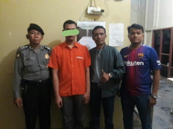 Orang Tua Serahkan Anaknya ke Polres Kampar, Pelaku Pembunuhan 2015 Lalui