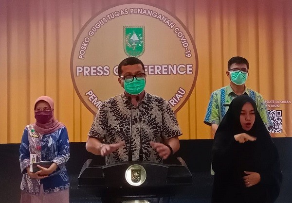 Jubir Umumkan Penambahan Positif Covid-19 di Riau 4 Kasus , Total Jadi 24 Kasus Jubir Umumkan Penambahan Positif Covid-19 di Riau 4 Kasus , Total Jadi 24 Kasusi