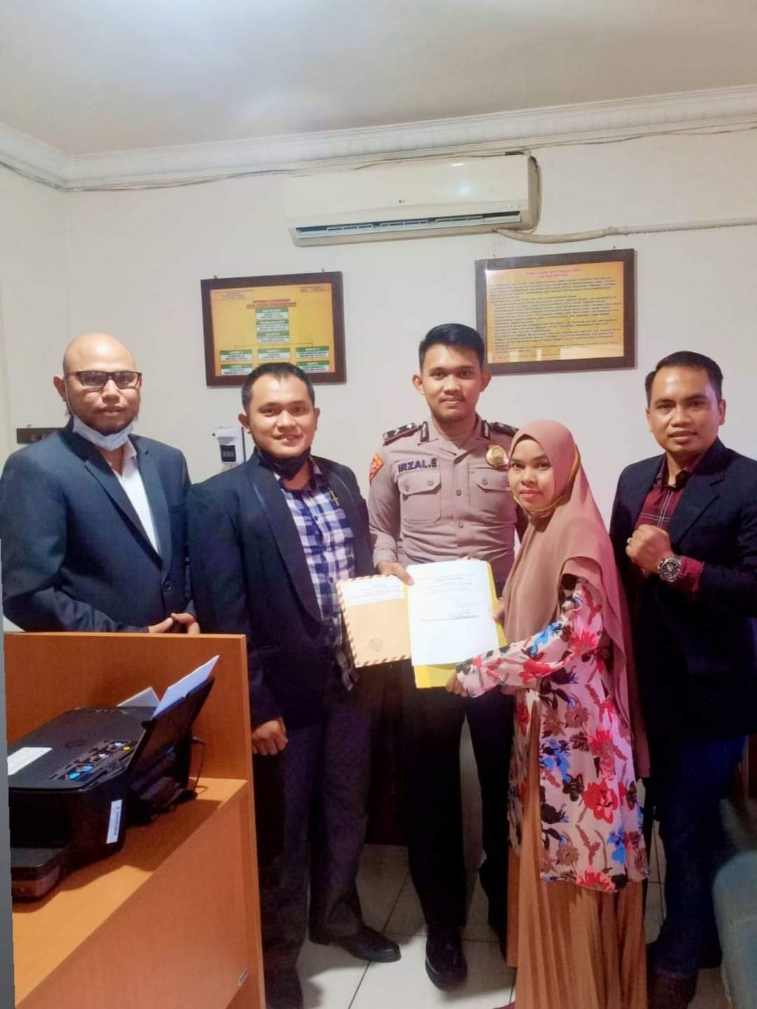 Kasus Tindak Pidana Politik Uang Pilkades Pasir Keranji Resmi Dilaporkan Ke Polres Inhu, Riau
