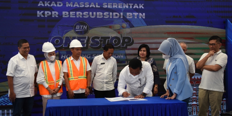 BTN Gelar Akad Massal KPR Subsidi, Pasang Target 200 Ribu Uniti