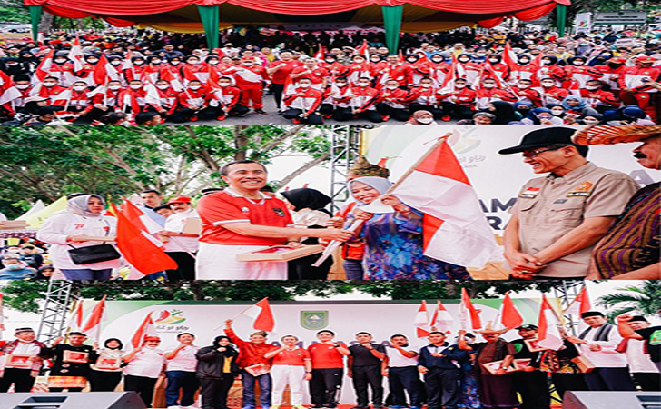 Gerakan 10 Juta Bendera Merah Putih, Gubri Bagikan pada Pimpinan Paguyuban Gerakan 10 Juta Bendera Merah Putih, Gubri Bagikan pada Pimpinan Paguyubani