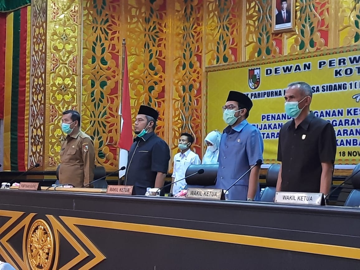 MoU KUA-PPAS, R-APBD Pekanbaru 2021 Diteken Sebesar Rp.2,597 Triliun MoU KUA-PPAS, R-APBD Pekanbaru 2021 Diteken Sebesar Rp.2,597 Triliuni