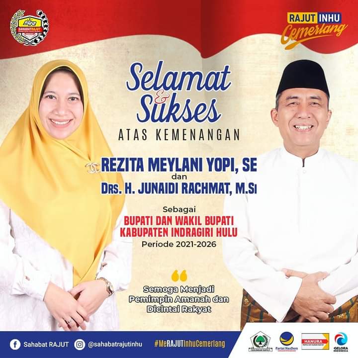 Raih 93 Suara Dalam PSU, Rezita Meylani Yopi Menuju Inhu Satu Raih 93 Suara Dalam PSU, Rezita Meylani Yopi Menuju Inhu Satui