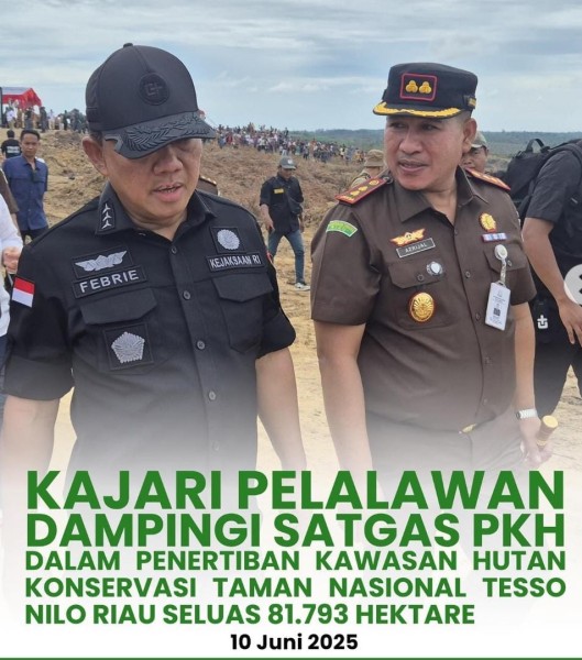 Sejumlah Kades di Pelalawan Diperiksa Terkait SKT Ilegal dan Pungli di Kawasan TNTNi