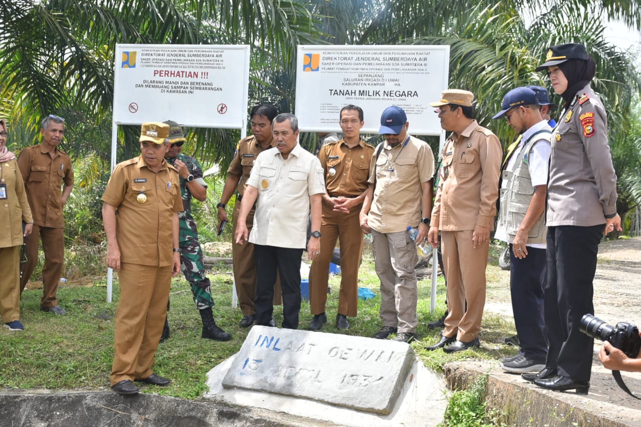 Gubernur Riau ingatkan PJ Bupati Kampar hati hati dalam melakukan pergantian pejabati