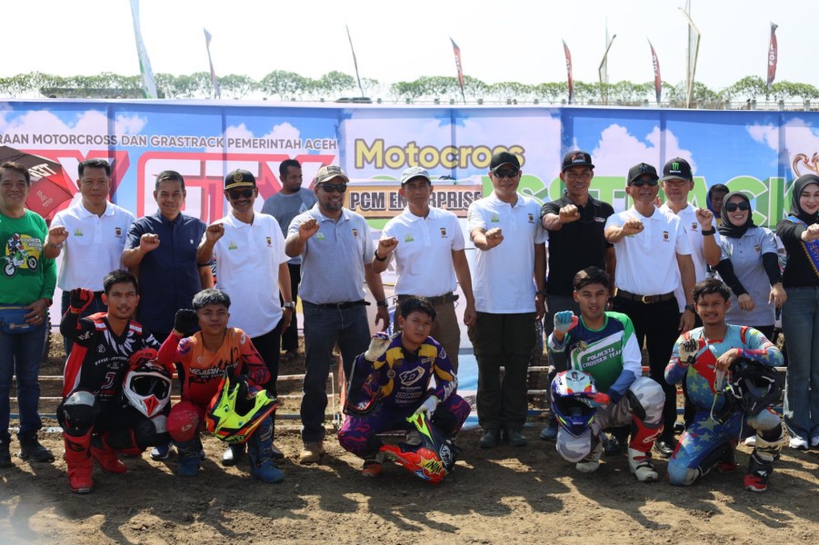 Buka Kejuaraan Motocross dan Grasstrack, Kapolda Aceh: Ajang untuk Jauhkan Generasi Muda dari Narkoba