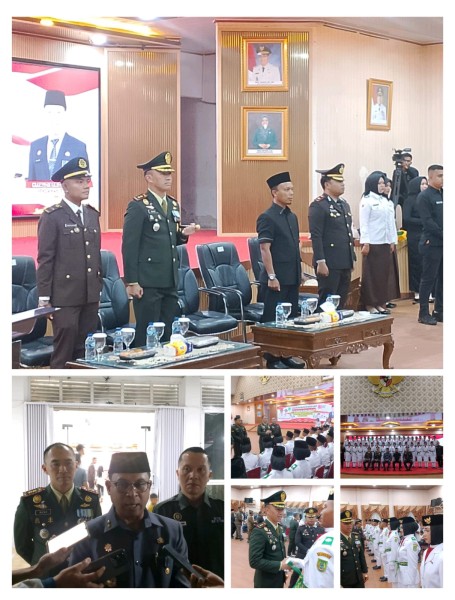 36 Paskibraka Rohil Resmi Dikukuhkan, Dandim 0321/Rohil Beri Pesan Pentingi