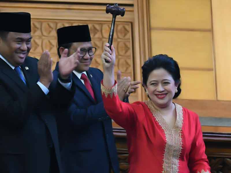 Resmi, Puan Maharani Jabat Ketua DPR RIi