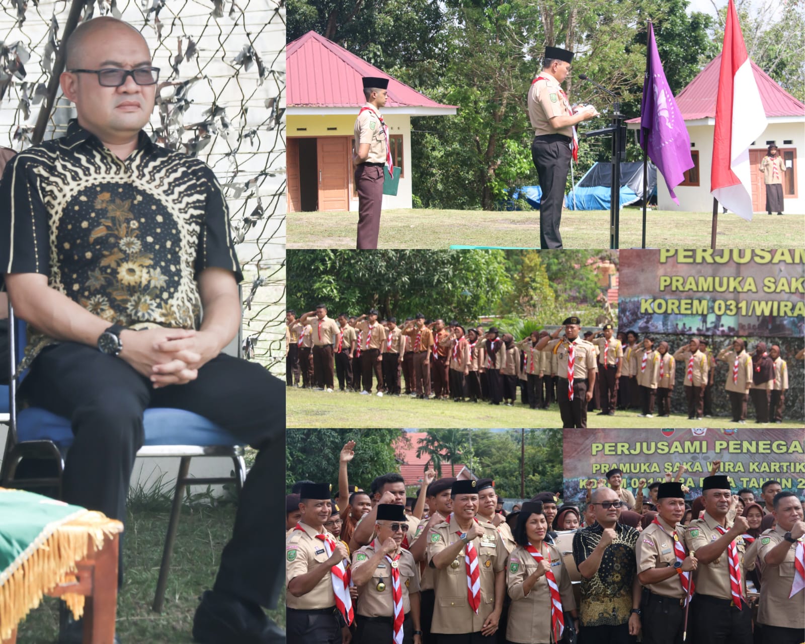 Koordinator Bidang Intelijen Kejaksaan Tinggi Riau Hadiri Kegiatan Upacara Pembukaan Perjusami Pramuka Saka Wira Kartika Korem 031/WB Tahun 2023 Koordinator Bidang Intelijen Kejaksaan Tinggi Riau Hadiri Kegiatan Upacara Pembukaan Perjusami Pramuka Saka Wira Kartika Korem 031/WB Tahun 2023i