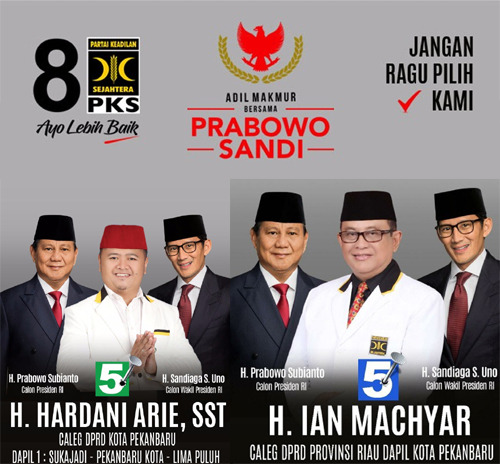 FKA ESQ 165 Riau Ajak 40 Ribu Alumni Menangkan Ian Machyar FKA ESQ 165 Riau Ajak 40 Ribu Alumni Menangkan Ian Machyari