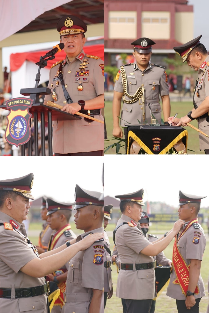 Lantik 191 Bintara Polri, Irjen Pol Iqbal : Jadilah Polisi Rela Berkorban Demi Masyarakati