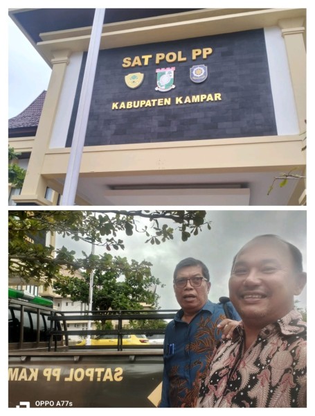 Gerak Cepat Tegakkan Perda, Satpol PP Kampar Dapat Apresiasi dari Pimpinan Media dan Praktisi Hukum Gerak Cepat Tegakkan Perda, Satpol PP Kampar Dapat Apresiasi dari Pimpinan Media dan Praktisi Hukumi