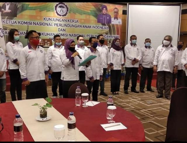Galeri Foto Pelantikan Komisi Nasional Perlindungan Anak (Komnas PA) Provinsi Riau